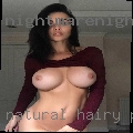 Natural hairy pussy women